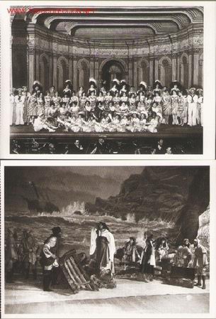 Postales: 2 Postales de Teatro - Foto 1