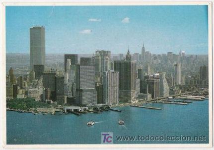 Postkarten: NEW YORK CITY. WORLD TRADE CENTER. MPC ENTERPRISES. TORRES GEMELAS.