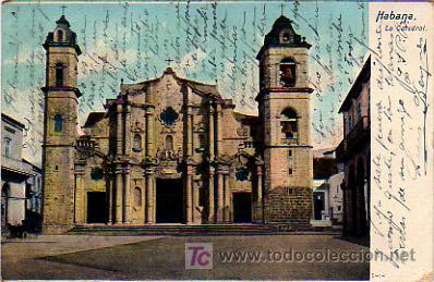 Postales: CUBA. HABANA. LA CATEDRAL. - Foto 1