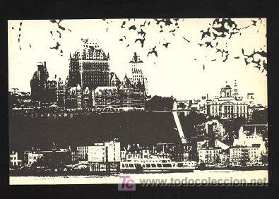 Postales: postal - Quebec vu de l&eacute;vis - Foto 1