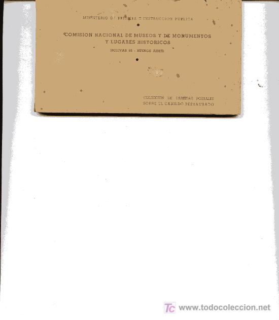 Cartoline: ALBUM CON 14 POSTALES SOBRE EL CABILDO RESTAURADO