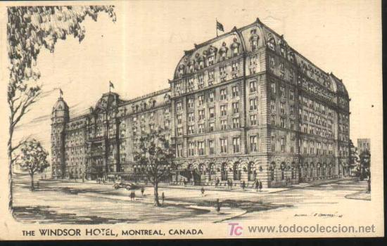 Postales: The Windsor Hotel, Montreal,  CANADA - Foto 1