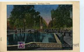 Postales: POSTAL DE CHILE SANTIAGO LA ALAMEDA - Foto 1