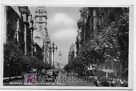 Postales: POSTAL DE BUENOS AIRES AVENIDA DE MAYO - Foto 1