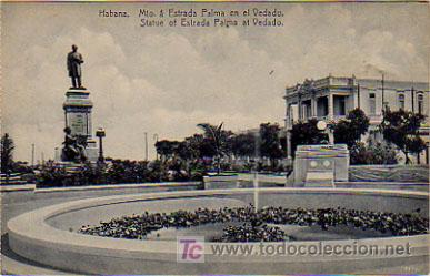 Cartes Postales: CUBA. HABANA. MONUMENTO A ESTRADA PALMA EN EL VEDADO.