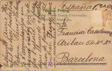 Postales: REPUBLICA ARGENTINA. SANTA F&Eacute;. B. A. ESCUELA NORMAL. - Foto 2