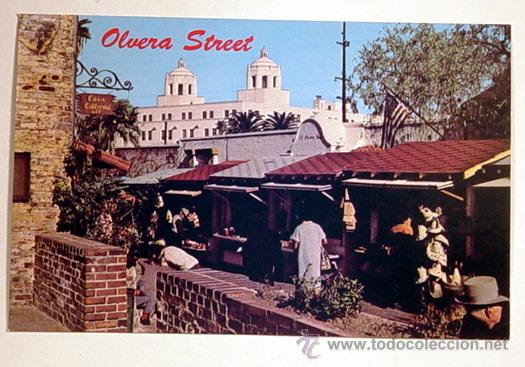 Postales: OLVERA STREET.No circulada. - Foto 1