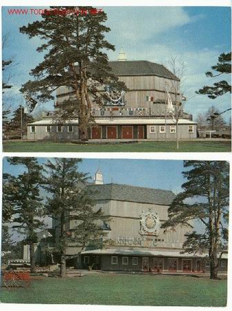 Postales: 2 Postales del teatro American Shakespeare (Stratford CO)