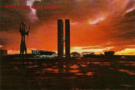 Postales: BRASIL TURISTICO-BRASILIA - Foto 1