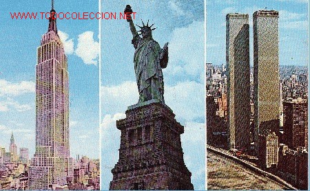 Postales: POSTAL TORRES GEMELAS - Foto 1