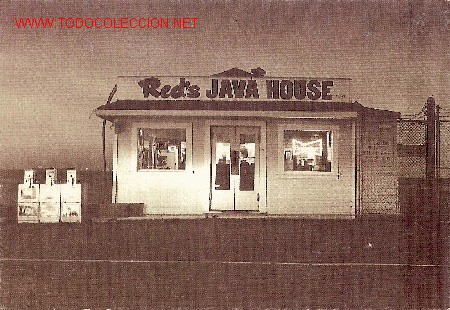 Postales: Reds Java house, gasolinera USA. Nueva. - Foto 1
