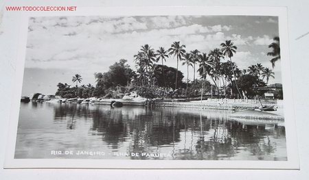Postkarten: ANTIGUA FOTO-POSTAL RIO JANEIRO - BRASIL - ISLA DE PAQUETA - NO  CIRCULADA.