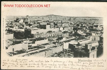 Postkarten: URUGUAY, MONTEVIDEO, VISTA GENERAL