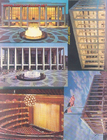 Postales: 5 POSTALES DE TEATROS - ARQUITECTURA TEATRAL