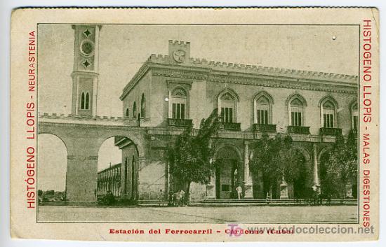 Cartoline: CARDENAS, CUBA ,ESTACION DEL FERROCARRIL  , P26855