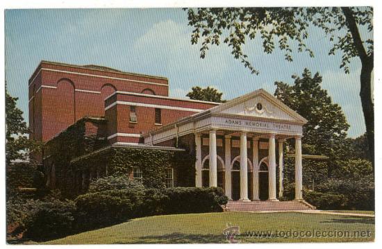 Postkarten: Teatros: Adams Memorial Theatre (Williamstown, Massachusets)