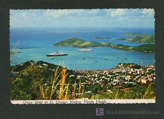 Cartoline: Virgin Islands. Saint Thomas. *Cruise Ships in St. Thomas Harbor*