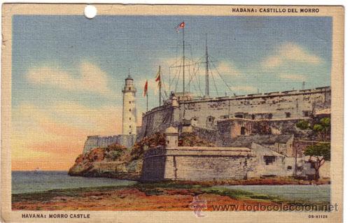 Postcards: N&ordm; 17722 POSTAL CUBA HABANA CASTILLO DEL MORRO