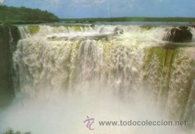 Postales: N&ordm; 4325 POSTAL BRASIL TURISTICO FOZ DO IGUAZU GARGANTA DEL DIABLO