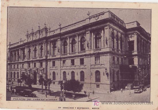 Postais: Tarjeta Postal de Mexico - Palacio de Comunicaciones