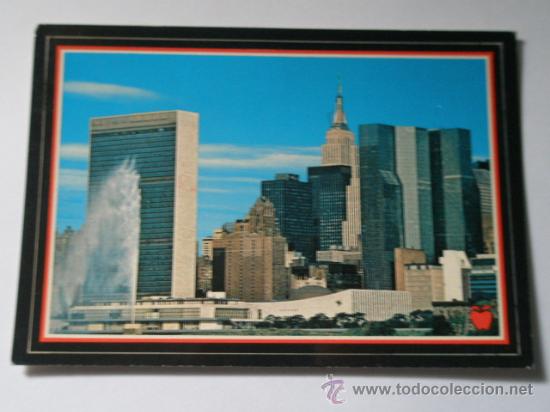 Postales: Postal de New York, circulada - Foto 1
