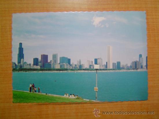 Postales: POSTAL CHICAGO SKYLINE  SIN CIRCULAR - Foto 1