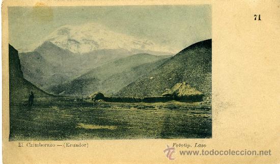 Postales: POSTAL DE ECUADOR EL CHIMBORAZO - Foto 1