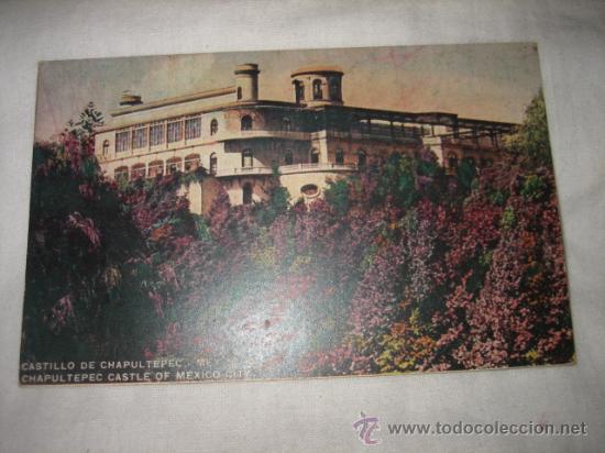 Postais: CASTILLO DE CHAPULTEPEC MEXICO D.F.