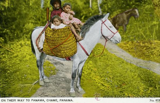 Postcards: POSTAL CIUDAD DE PANAMA EN CAMINO A PANAMA
