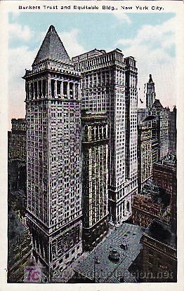 Postales: NUEVA YORK - EDIFICIO BANKERS TRUST AND EQUITABLE - P981 - Foto 1