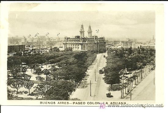 Postales: BUENOS AIRES- PASEO COL&Oacute;N LA ADUANA - Foto 1