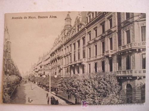 Cartoline: Antigua Postal : Avenida de Mayo - BUENOS AIRES. n&ordm;227 Ed Ibarra & Sorroch. 1912