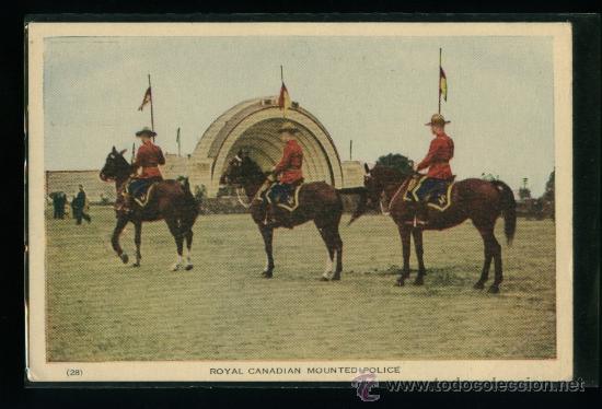 Postales: Canada - Royal Canadian Mounted Police - Sin circular