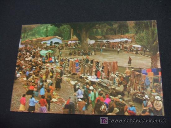 Postales: MERCADO TIPICO DE PISAC - CUSCO - PERU - - Foto 1