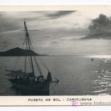 Postales: CARIRUBANA. VENEZUELA. PUESTA DE SOL. Lote 25020962