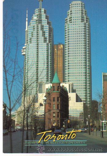 Postales: POSTAL TORONTO -CANADA- SIN CIRCULAR (11,5 X 17) - Foto 1
