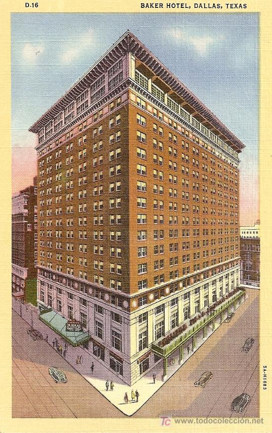 Postales: BAKER HOTEL - DALLAS (TEXAS) - Foto 1