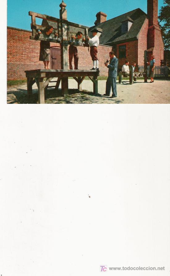 Postales: PUBLIC GAOL, WILLIAMSBURG - VIRGINIA - - Foto 1