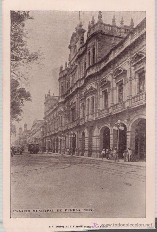 Postales: Palacio Municipal de Puebla. - Foto 1