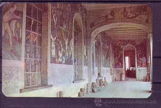 Postales: CORREDORES DEL PALACIO DE CORTES - CUERNAVACA  - MEXICO - Foto 1