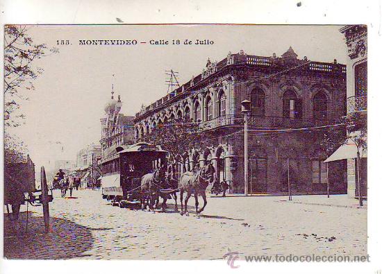 Postales: montevideo - calle 18 de julio - Foto 1