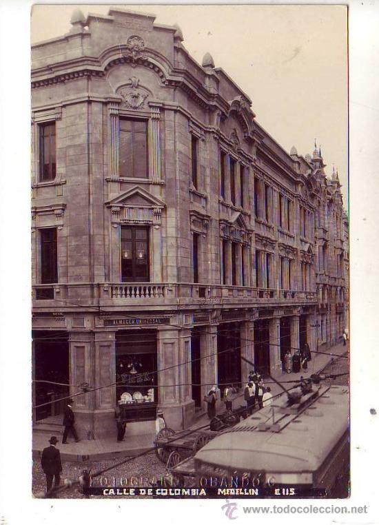 Postkarten: colombia - medellin - calle de colombia.