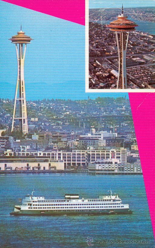 Postales: POSTAL SEATTLE WASHINGTON USA CIRCULADA - Foto 1