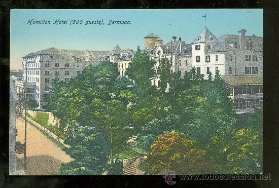 Postales: TARJETA POSTAL DE BERMUDA. HAMILTON HOTEL. - Foto 1