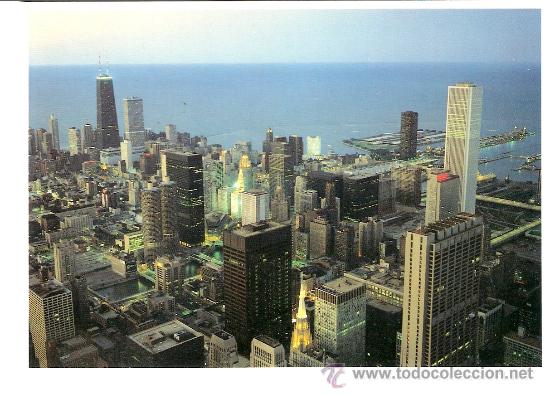 Postales: Vista desde Sears Tower. Chicago - Foto 1