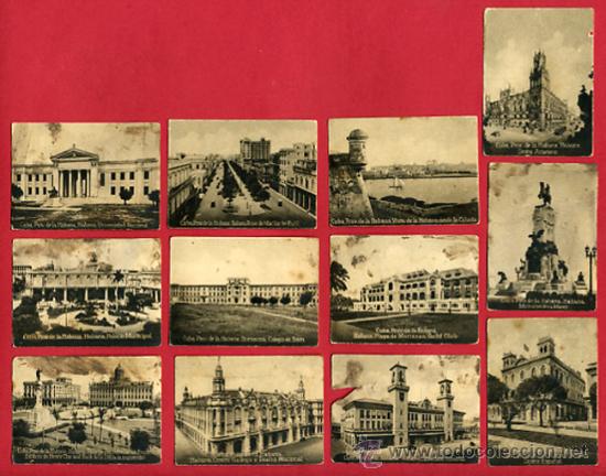 Postais: LOTE DE 12 POSTALITAS DE CUBA , ESPA&Ntilde;A AMERICA LATINA, MIDEN 5 X 6,5 CMS. L22