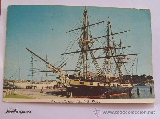 Postais: CONSTELLATION DOCK & PLAZA BALTIMORE MARYLAND