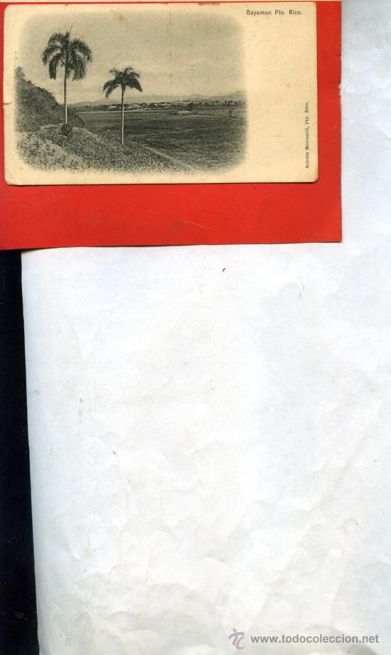 Postkarten: postal BAYAMON (Puerto Rico) anterior a 1905 REVERSO SIN DIVIDIR