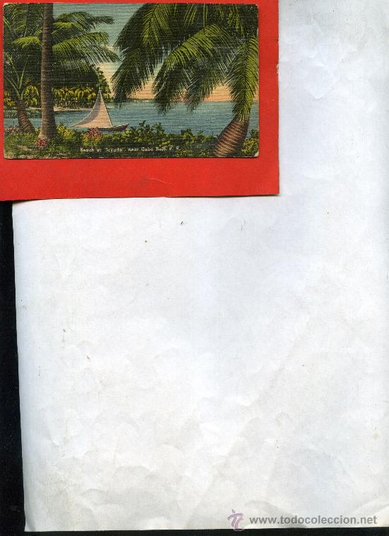 Postais: postal Puerto Rico BEACH AT JOYUDA NEAR CABO ROJO