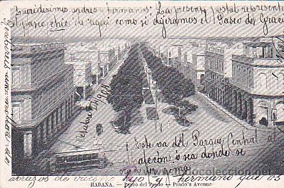 Postales: POSTAL HABANA PASEO DEL PRADO - Foto 1